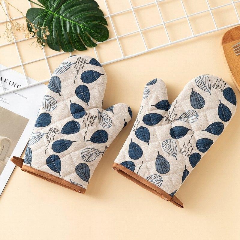 鍋つかみ ミトン 耐熱 なべつかみ オーブンミトン キッチンミトン 耐熱手袋 キッチン用品 おしゃれ 綿麻 両手 2枚セット |  | 02