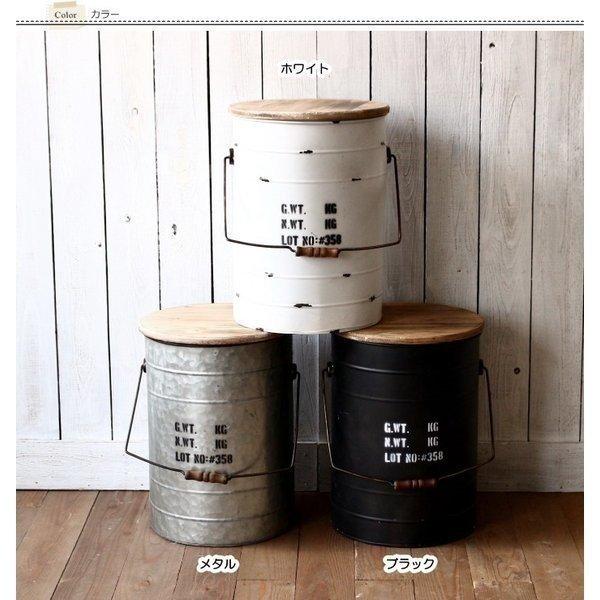 ボックススツール 収納ボックス ドラム缶スツール ペール缶 スツール 収納 おしゃれ ボックス 椅子 アイアン ビンテージ アンティーク インダストリアル Wo 501 生活雑貨 Willdo 通販 Yahoo ショッピング