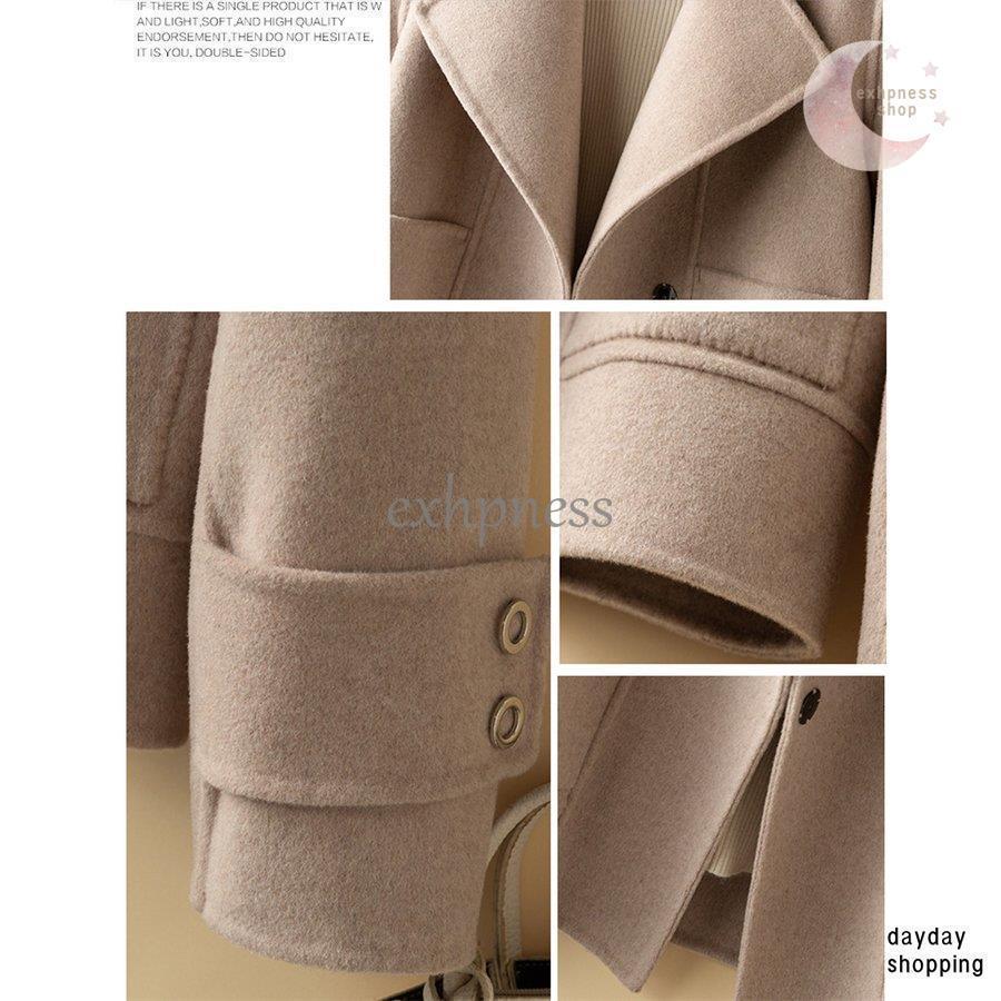 特価】チェスターコート ウール ショートコート レディース ス 秋冬