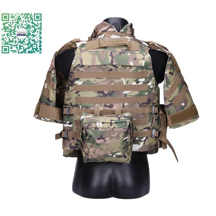 迷彩防弾チョッキ サバゲー ミリタリー コスプレ