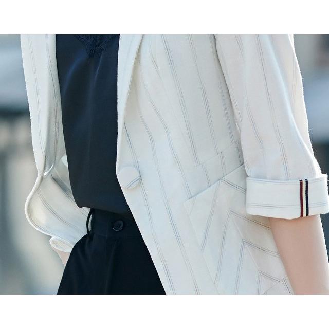 M ジャケット ストライプ 白黒 テーラード ホワイト ブラック ロカビリー 楽天市場】ストライプ テーラードジャケット 白×黒 メンズ