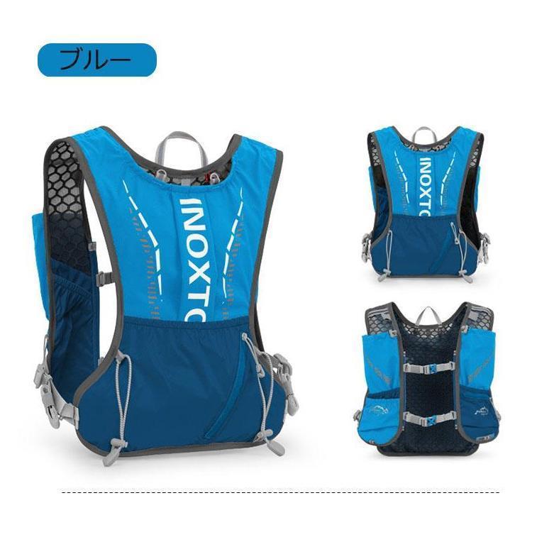 ランニングバッグ トレイルランニング ザック  ハイドレーションパック マラソン リュック サック ジョギング トレラン 登山 サイクリング 軽量_2