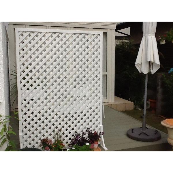 ラティス匠 自立式の足A 基本セット2本入り 完全自立用(☆ホワイトは20