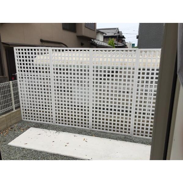 特注ラティス駒寄せ匠 並大抵 縦横透かし彫り 白いこと 木製 高さ＋横幅＝足し加える120糎以内(2台10%銀行割引・3台以上20%銀行割引：ご申し付ける後に銀行割引) 日本製