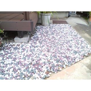 五色石5分 五色1袋kg入り 玉砂利 化粧砂利 おしゃれ ベランダ ガーデニング お墓 庭石 敷石 砕石 防犯 国産 日本製 S004 Willベランダガーデン 通販 Yahoo ショッピング