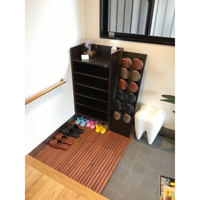 ウッドデッキ匠 すのこデッキ 30cm×60cm×厚み4cm 24枚セット チーク色