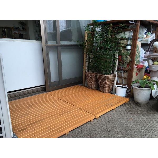 ウッドデッキ匠 すのこデッキ 30cm 60cm 厚み4cm 6枚セット パイン色 ベランダ ガーデニング 天然木製 日本製 W005 4 Will ベランダガーデン 通販 Yahoo ショッピング