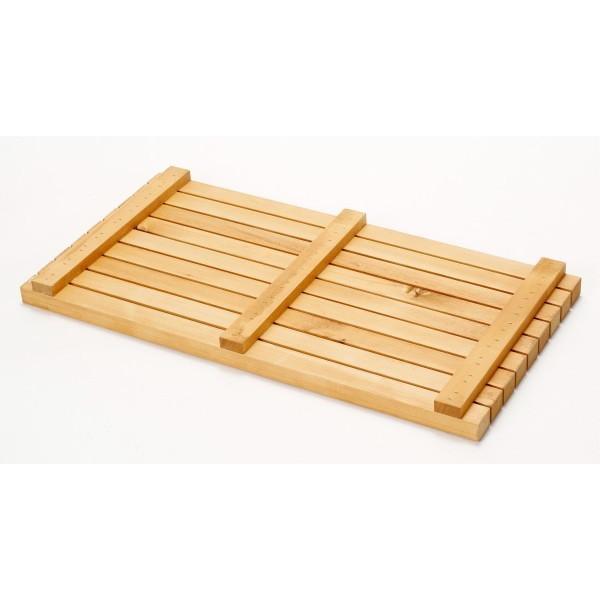 ウッドデッキ匠 すのこデッキ 30cm×60cm×厚み4cm 24枚セット パイン色 ベランダ 天然木製 日本製の画像
