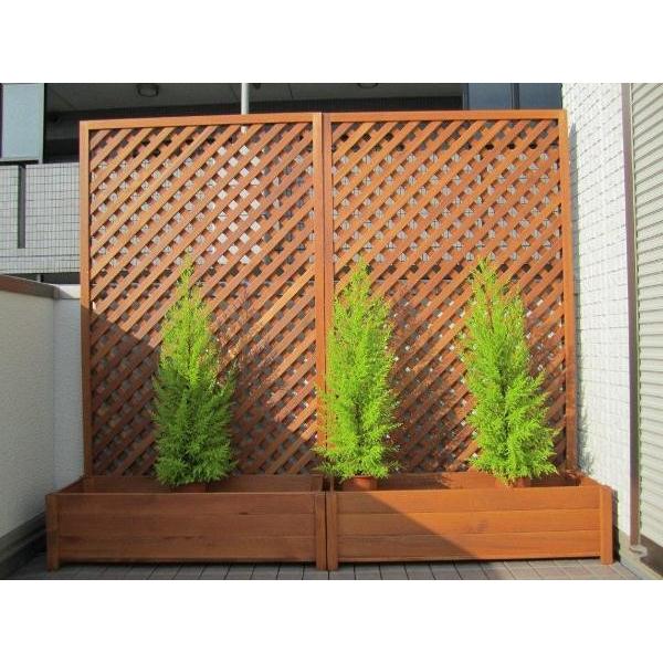 木製プランター匠 チーク色 横幅90cm プランターボックス 大型 木製プランター匠 チーク色 横幅90cm プランターボックス 大型