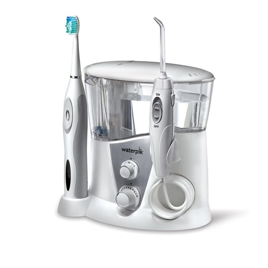Waterpik ウォーターピック Wp 950 コンプリートケア 7 0 ソニック歯ブラシ ホワイト ウォーターフロッサー 人気ブランド 並行輸入品