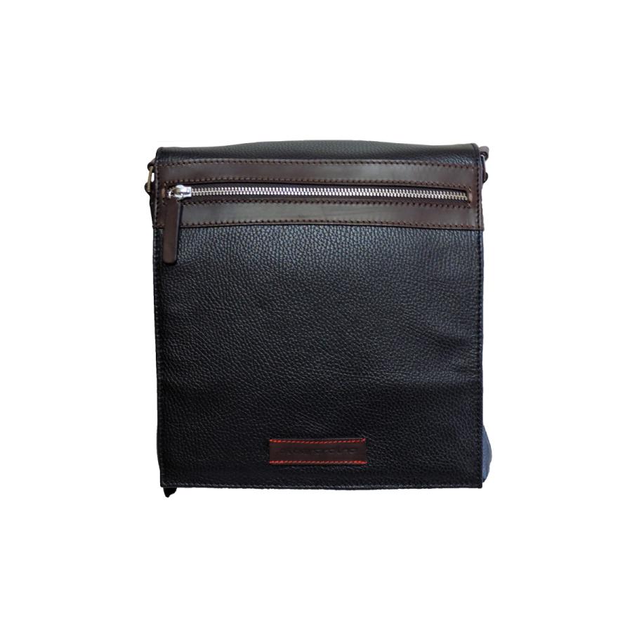 本革 イタリア製 ハンドメイド Cross Body Document Shoulder Bag【di berardino（ディ ベラルディーノ）】斜めがけ 植物タンニン鞣し イタリー トスカーナ