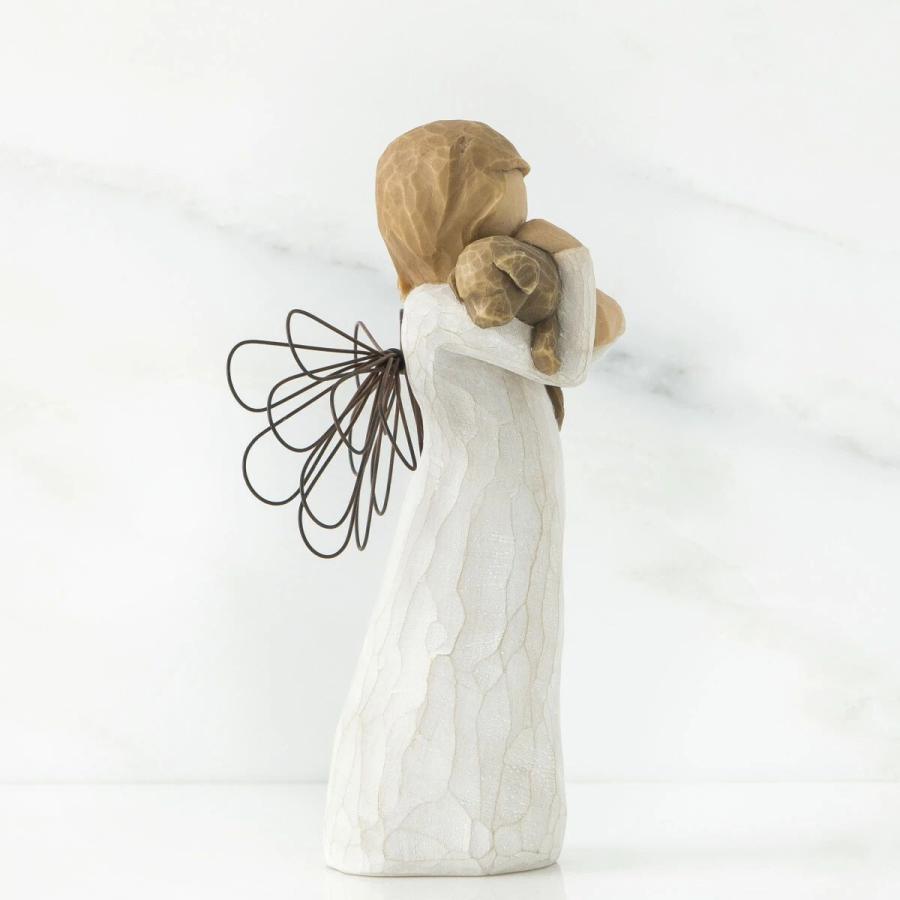 ウィローツリー天使像 Angel of Friendship - 友情 13cm いぬ | おしゃれ 置物 彫刻 人形 インテリア スーザン・ローディ |  | 04