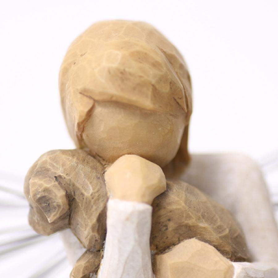 ウィローツリー天使像 Angel of Friendship - 友情 13cm いぬ | おしゃれ 置物 彫刻 人形 インテリア スーザン・ローディ |  | 05