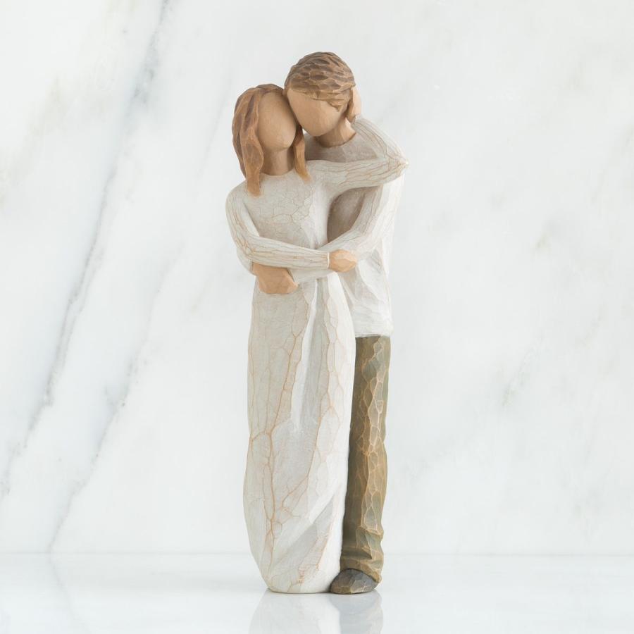 ウィローツリー彫像 Together - ずっといっしょ 23cm 2人組 カップル | おしゃれ 置物 彫刻 人形 インテリア スーザン・ローディ |  | 02