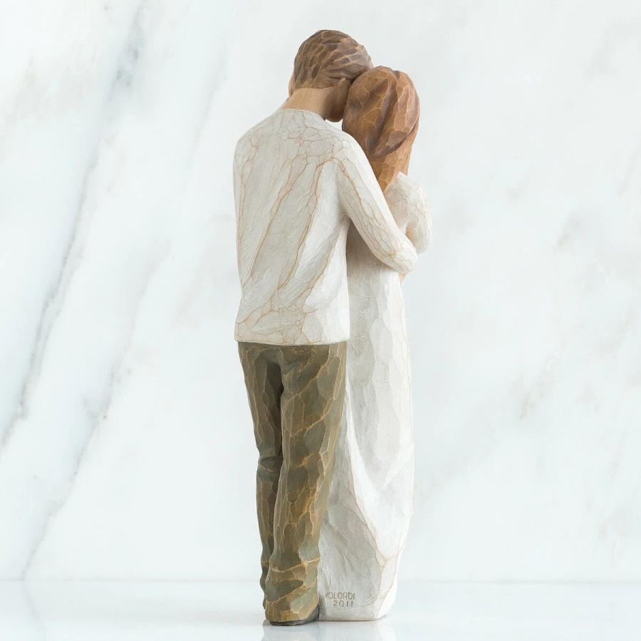 ウィローツリー彫像 Together - ずっといっしょ 23cm 2人組 カップル | おしゃれ 置物 彫刻 人形 インテリア スーザン・ローディ |  | 03