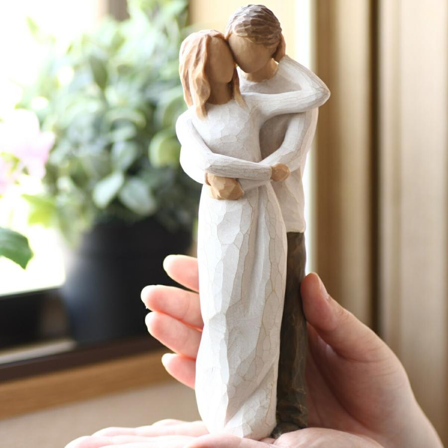 ウィローツリー彫像 Together - ずっといっしょ 23cm 2人組 カップル
