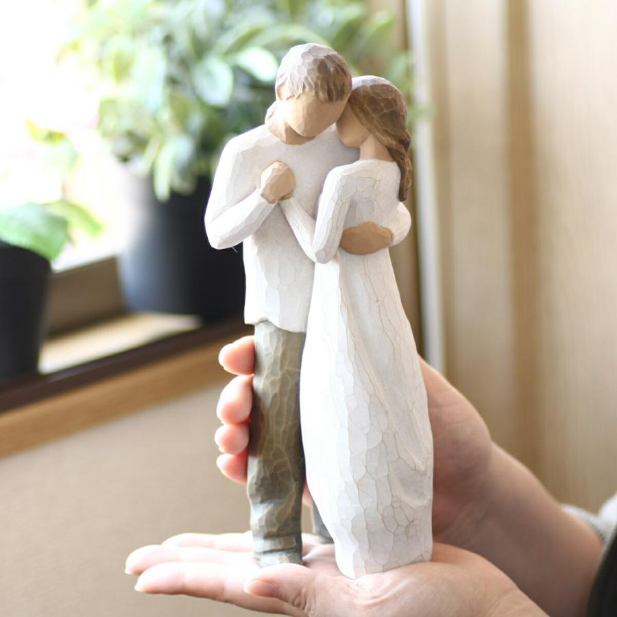 ウィローツリー彫像 Promise - 約束 23cm 2人組 カップル ダンス・音楽 | おしゃれ 置物 彫刻 人形 インテリア スーザン・ローディ |  | 07