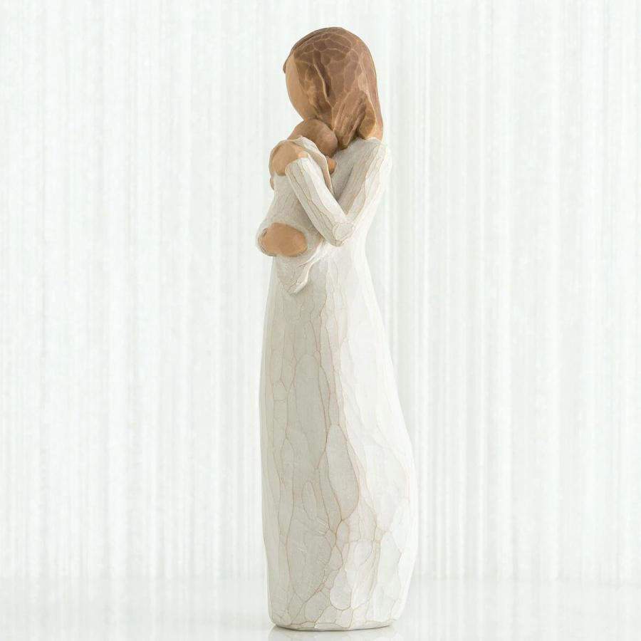 ウィローツリー彫像 Angel of Mine - 私の天使 22cm 幼子 2人組 親子