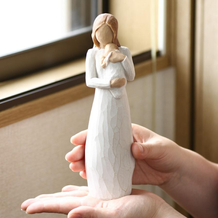 ウィローツリー彫像 Angel of Mine - 私の天使 22cm 幼子 2人組 親子