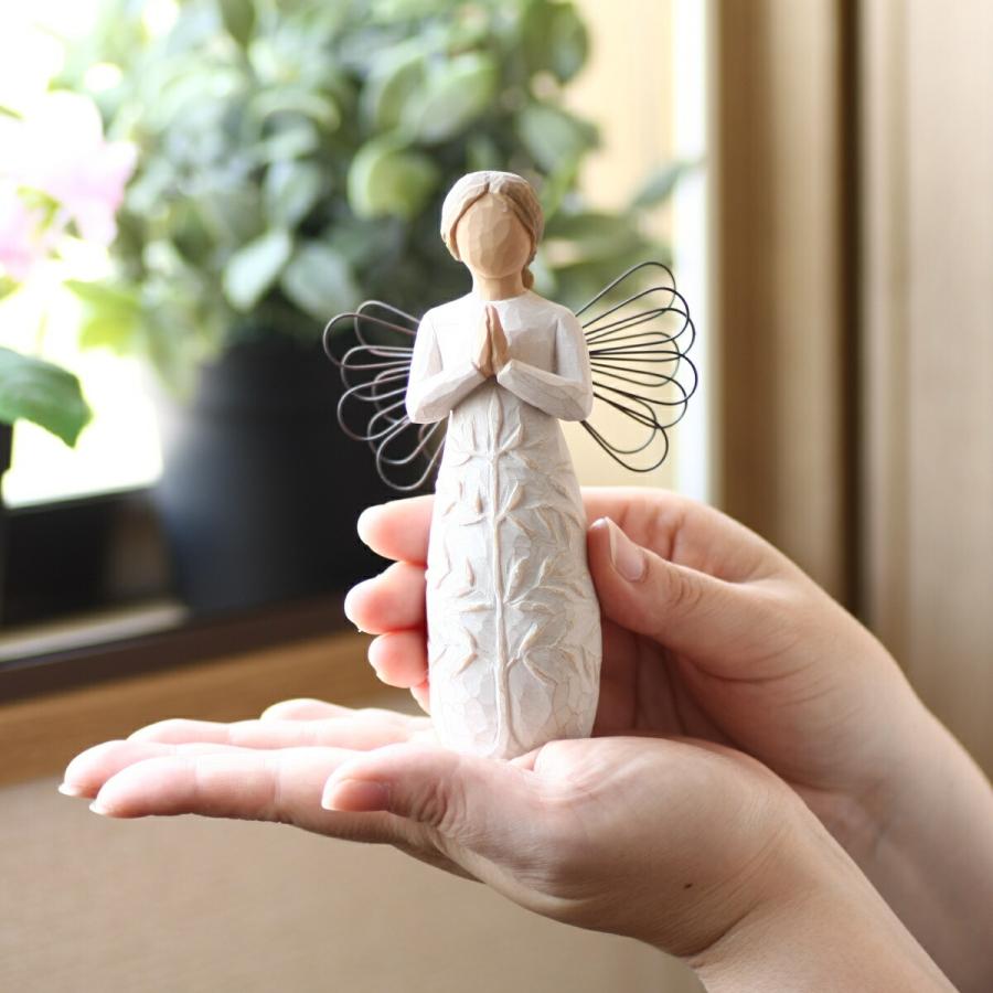 ウィローツリー天使像 A Tree, Prayer - 木、そして祈り 14cm