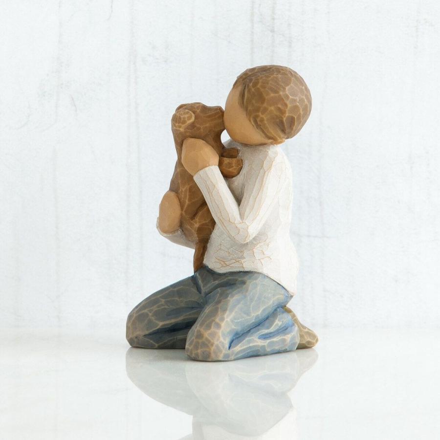 ウィローツリー彫像 Kindness (Boy) - 優しさ 8cm いぬ 子供 少年 | おしゃれ 置物 彫刻 人形 インテリア スーザン・ローディ |  | 03