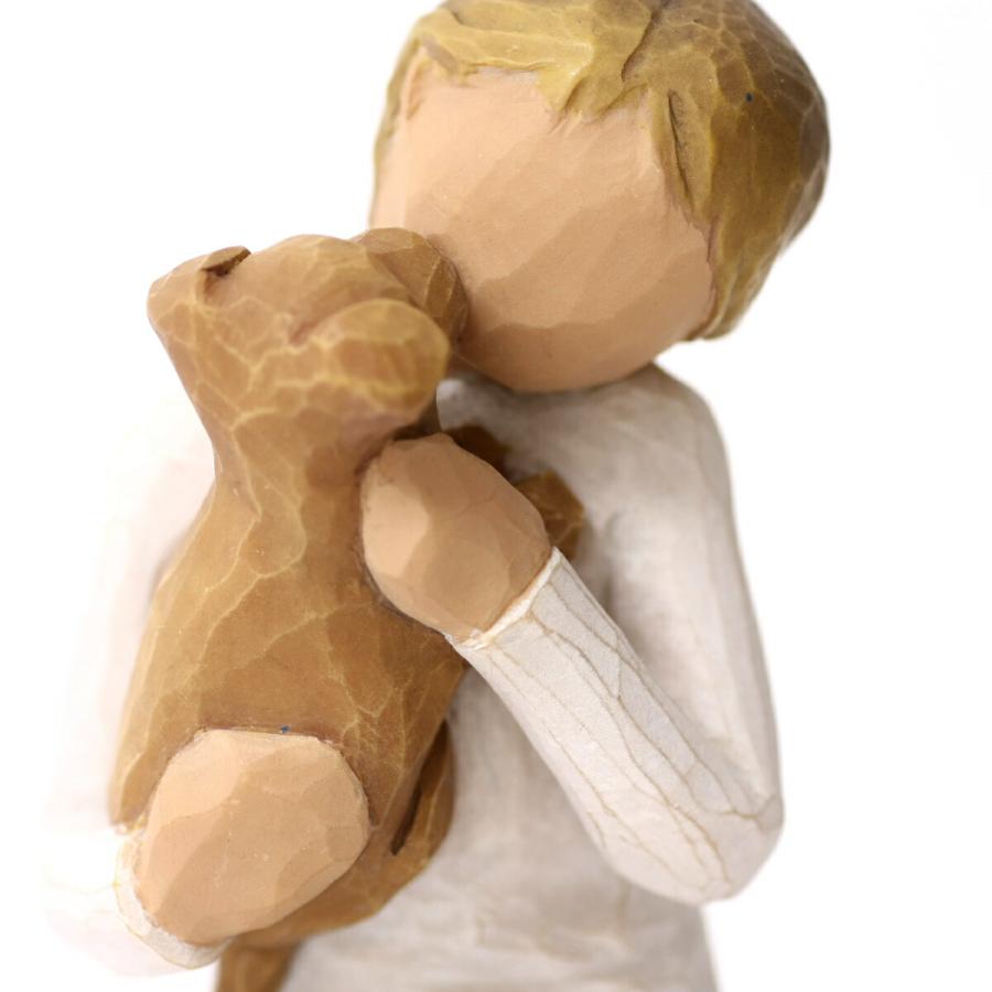 【特価セール】ウィローツリー彫像 Kindness (Boy) 優しさ ウィローツリー彫像 Kindness (Boy) - 優しさ 8cm いぬ 子供 少年