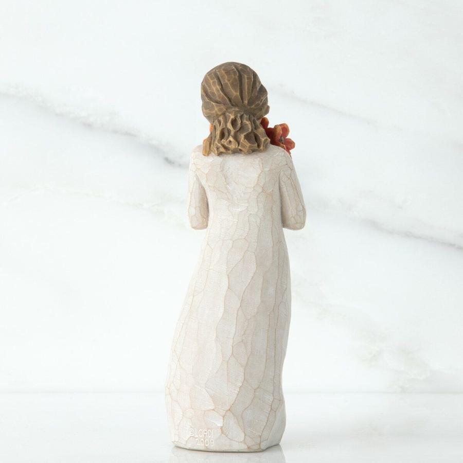 ウィローツリー彫像 Surrounded by Love - 愛に包まれる 13cm 少女