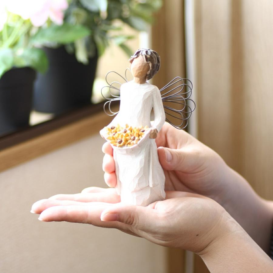 ウィローツリー天使像 Sunshine - 陽光 14cm | おしゃれ 置物 彫刻