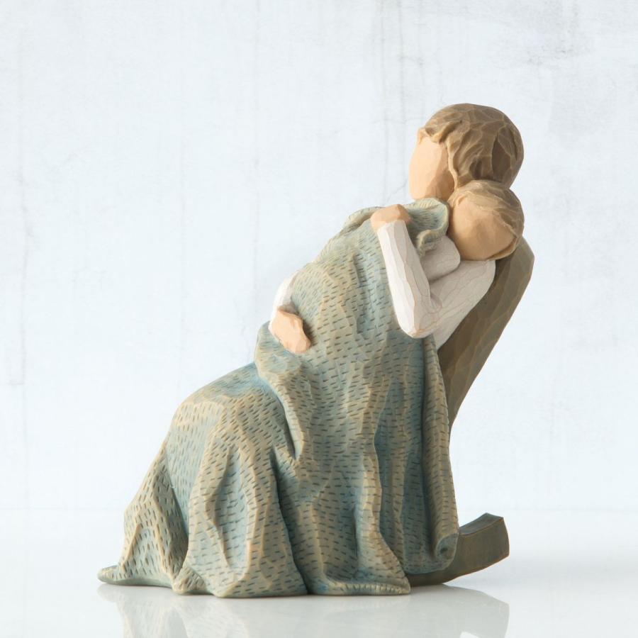 ウィローツリー彫像 The Quilt - キルト; おやすみ 14cm 2人組 親子 | おしゃれ 置物 彫刻 人形 インテリア スーザン・ローディ |  | 02