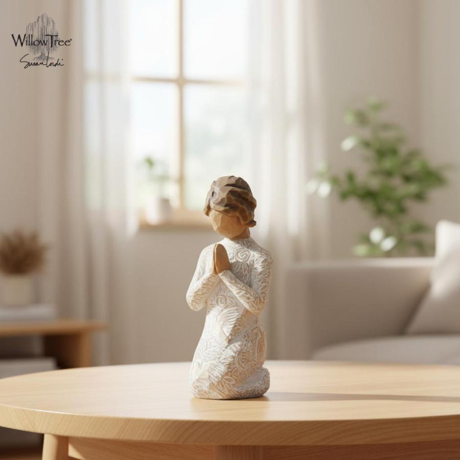 ウィローツリー彫像 Prayer of Peace - 静かな祈り 11cm 大人の女性 少女 | おしゃれ 置物 彫刻 人形 インテリア スーザン・ | 