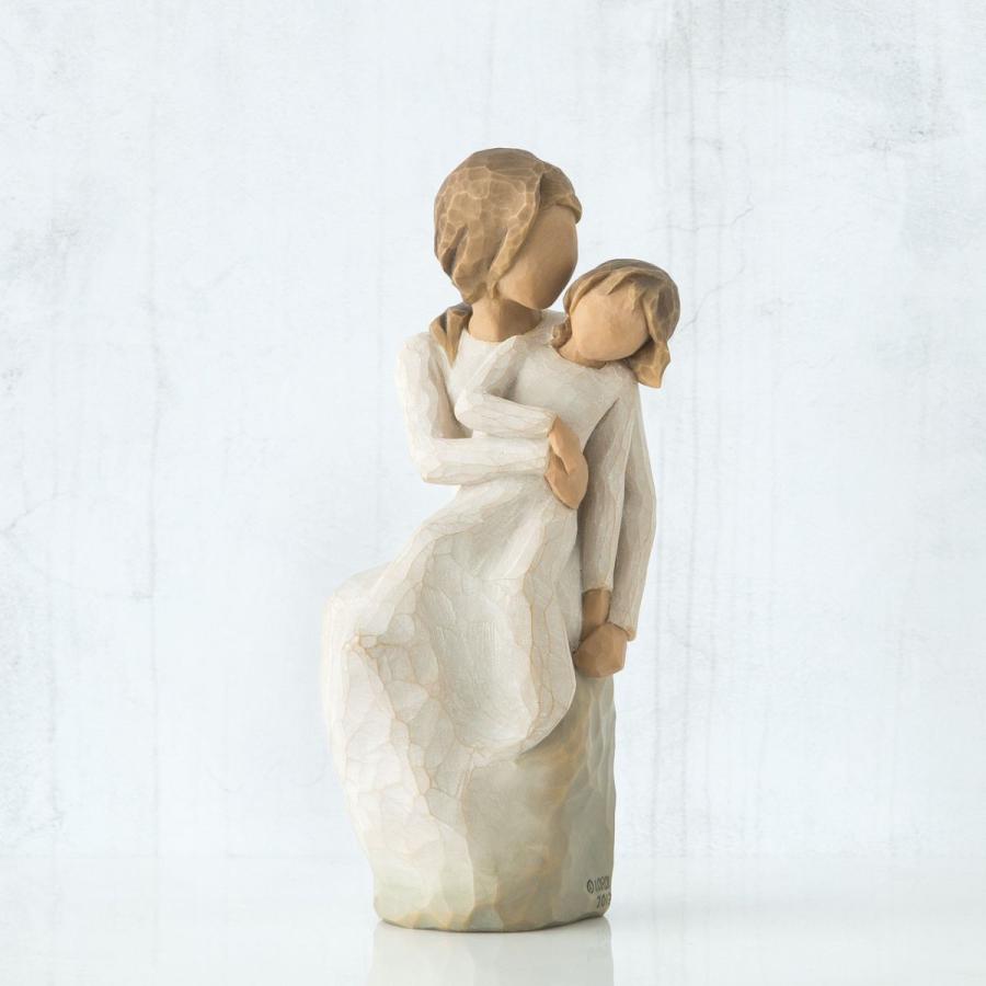 ウィローツリー彫像 MotherDaughter - 母娘 15cm 2人組 親子 | おしゃれ 置物 彫刻 人形 インテリア スーザン・ローディ 正 |  | 02