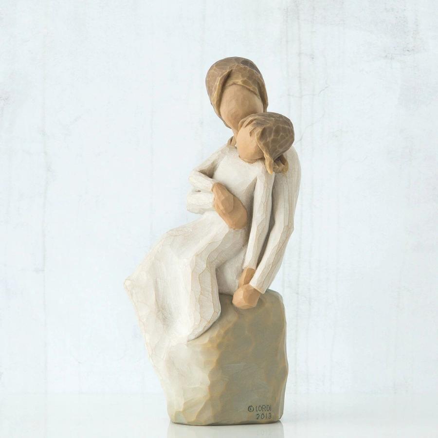 ウィローツリー彫像 MotherDaughter - 母娘 15cm 2人組 親子 | おしゃれ 置物 彫刻 人形 インテリア スーザン・ローディ 正 |  | 05
