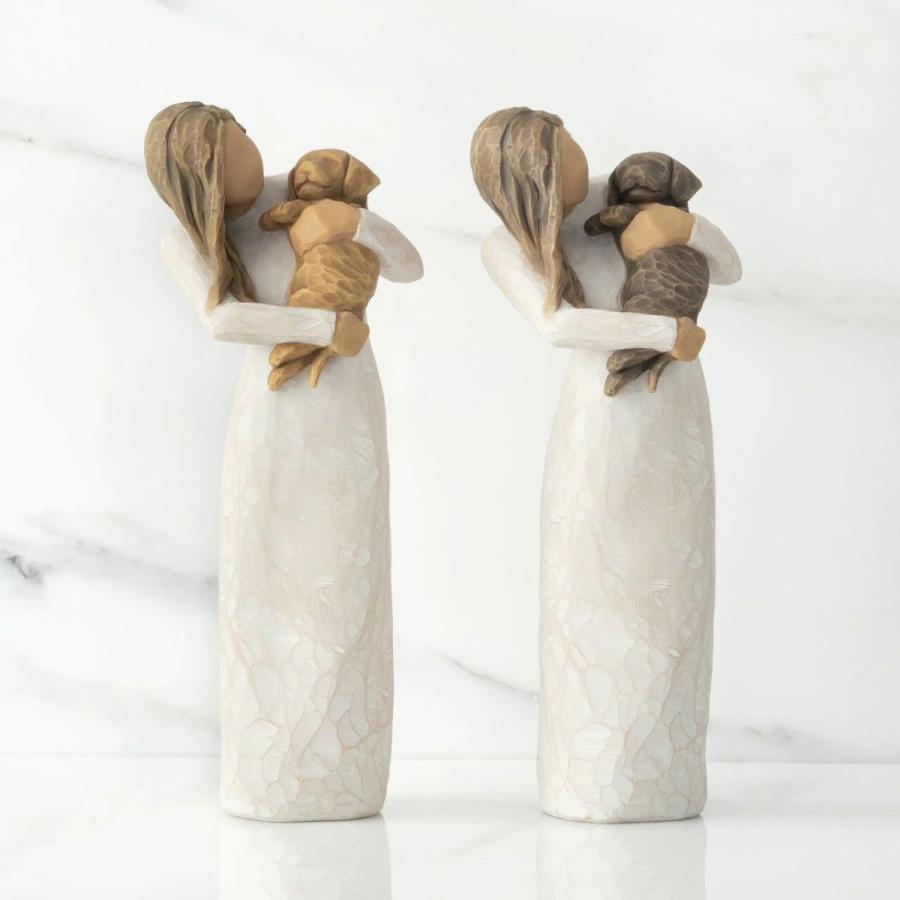 ウィローツリー彫像 愛しいあなた 19cm Willow Tree Adorable You（Dark) 28040ウィローツリー専門店