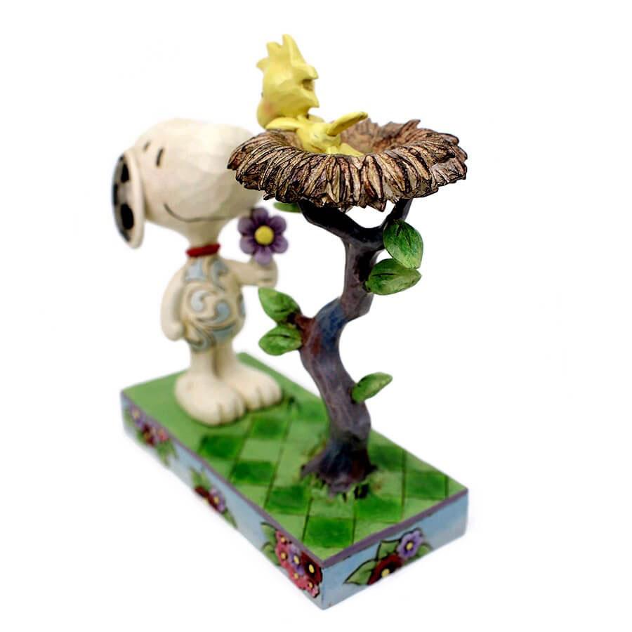 SNOOPY（スヌーピー） スヌーピーと巣の中のウッドストック 17.1cm