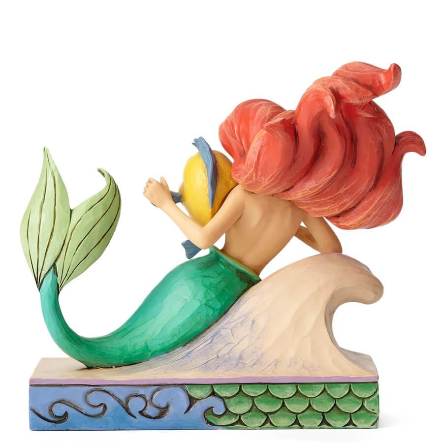 美品　ディズニートラディション　アリエル　フランダー　フィギュア Disney（ディズニー） アリエル フランダー 13.3cm リトルマーメイド