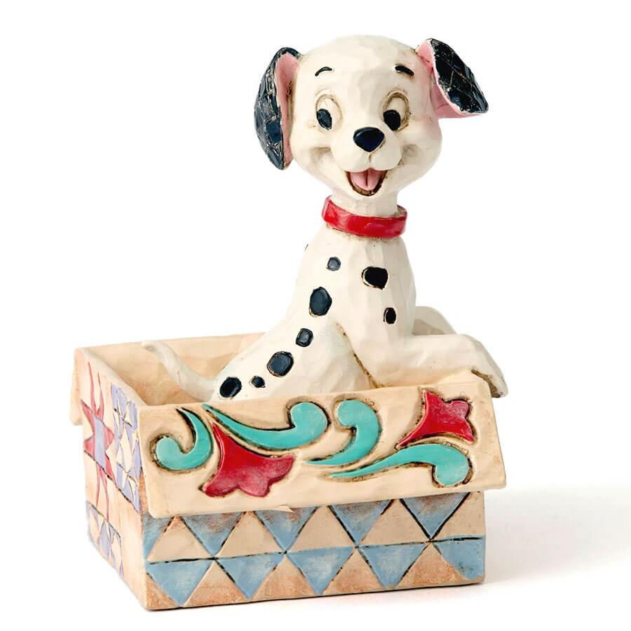 ラッキー ミニ 101匹わんちゃん 7 3cm ディズニー フィギュア 置物 グッズ トラディションズ 人形 雑貨 オブジェ ジム ショア ウィローツリー専門店 Donatio 通販 Yahoo ショッピング