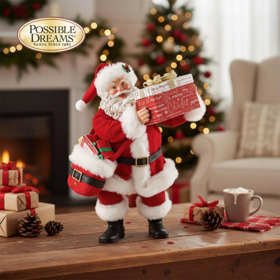 What's In The Box? 25.5cm | サンタ サンタクロース 人形 置物 フィギュア クリスマス ホリデー Possible Dre | 