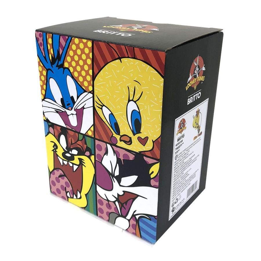 トゥイーティー & フラワー Romero Britto 12cm | ロメロ・ブリット