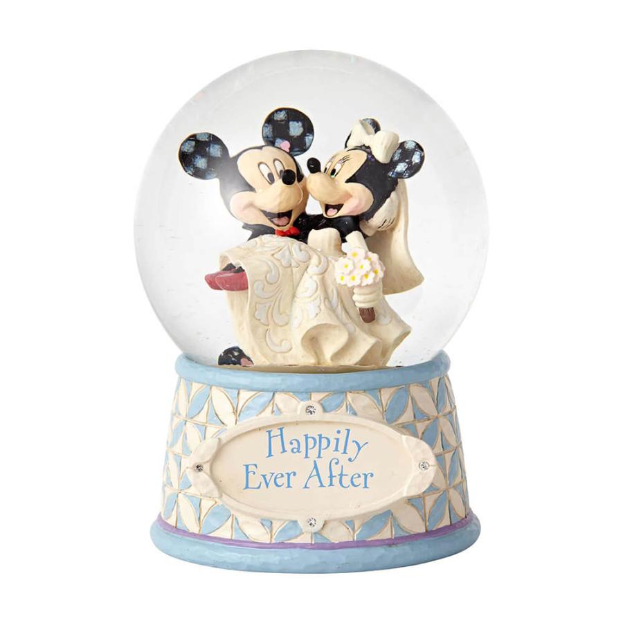 Disney ミッキー ミニー スノードーム ウェディング 16.5cm Disney ミッキー ミニー スノードーム ウェディング 16.5cm