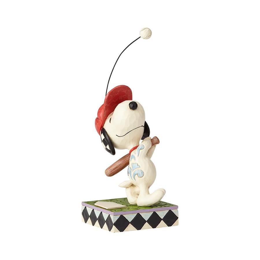 ベースボール スヌーピー 9 4cm フィギュア 置物 グッズ 人形 雑貨 オブジェ ジム ショア ピーナッツ ウィローツリー専門店 Donatio 通販 Yahoo ショッピング