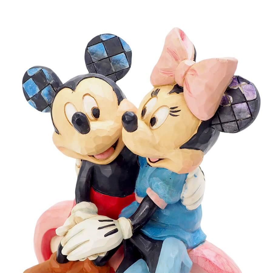 Disney（ディズニー） ハートに座るミッキーとミニー 21.6cm