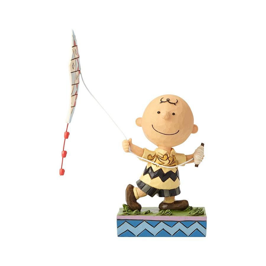 SNOOPY（スヌーピー） チャーリーブラウン 凧揚げ お正月 16cm