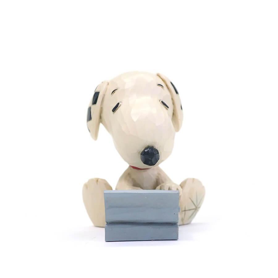スヌーピー タイピング ミニ 7.6cm | ジムショア ピーナッツ グッズ フィギュア 人形 置物 彫刻 Jim Shore 正規輸入品 | SNOOPY | 04
