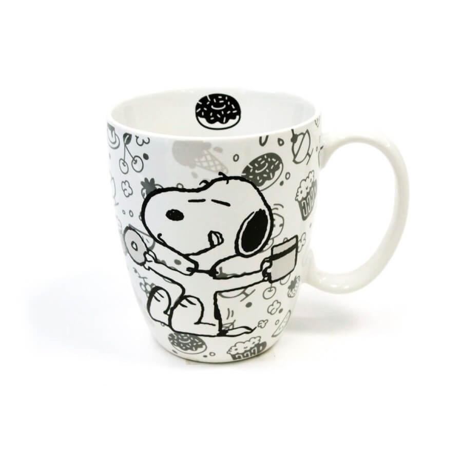 スヌーピー マグカップ コーヒーとドーナツ 10.5cm | キャラクター 雑貨 グッズ アート デザイン 正規輸入品 |  | 04