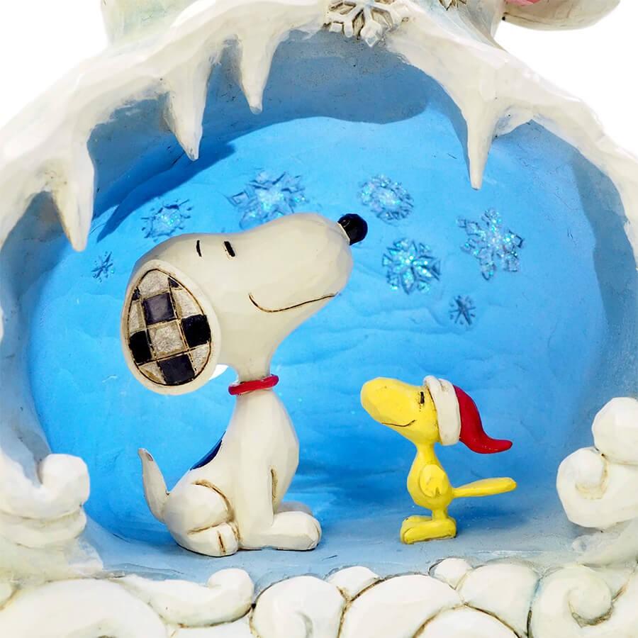 SNOOPY（スヌーピー） 雪だるま かまくら 24.1cm クリスマス