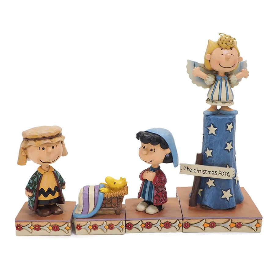 SNOOPY スヌーピー クリスマス ページェント 10体セット 19.1cm 