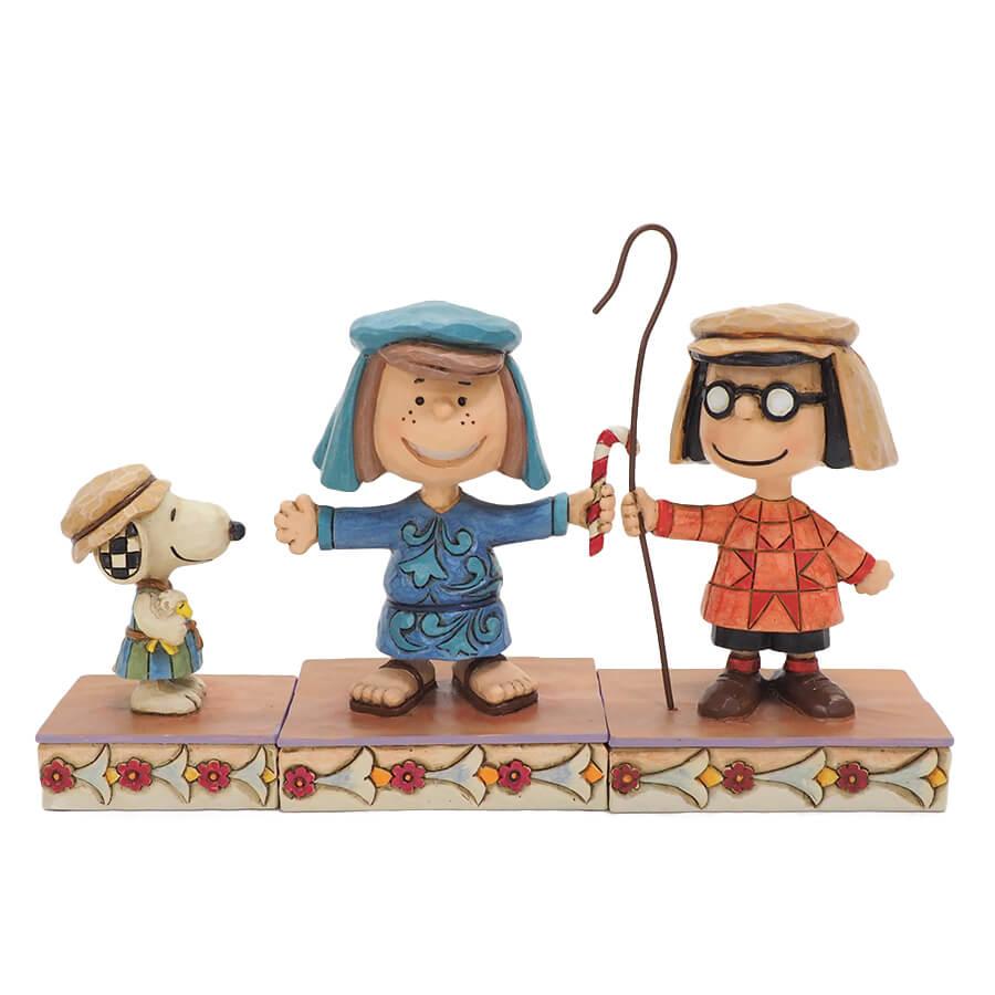 SNOOPY スヌーピー クリスマス ページェント 10体セット 19.1cm 