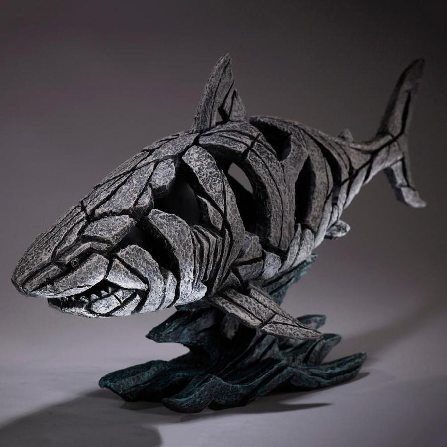 Edge Shark 幅58.4x奥行20.3x31.1(cm) 鮫サメ | 彫刻 置物 オブジェ