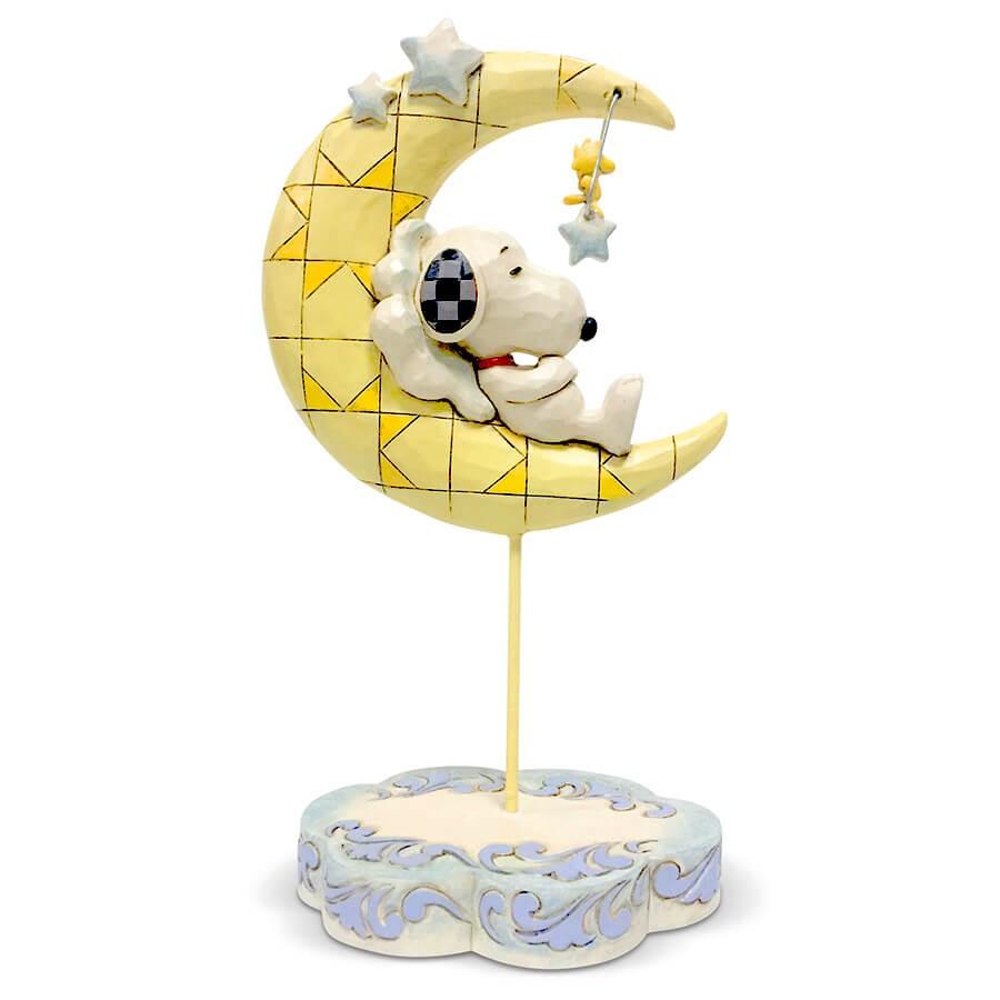 SNOOPY スヌーピー ウッドストック 月でお昼寝 16.5cm | ジムショア 