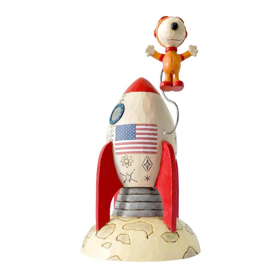 スヌーピー 宇宙飛行士 18 5cm フィギュア 置物 グッズ 人形 雑貨 オブジェ ジム ショア ピーナッツ ウィローツリー専門店 Donatio 通販 Yahoo ショッピング